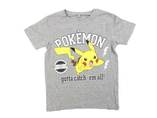 Name It grey melange Pokemon t-shirt